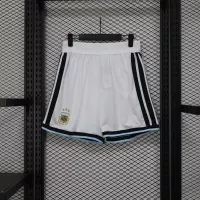 2026 Argentina Home World Cup Shorts Player Version White - view 1
