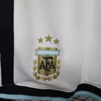 2026 Argentina Home World Cup Shorts Player Version White - view 3