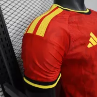 2026 Belgium World Cup Home Football Jersey Player Version - view 5