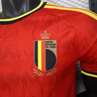 2026 Belgium World Cup Home Football Jersey Player Version - view 10