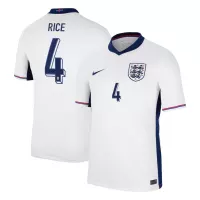 2024 England RICE #4 Euro Cup Home Jersey - view 1