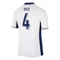 2024 England RICE #4 Euro Cup Home Jersey - view 4