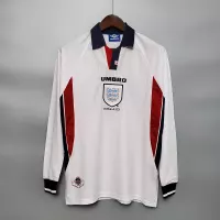 1998 England World Cup Home Retro Jersey Long Sleeve - view 1