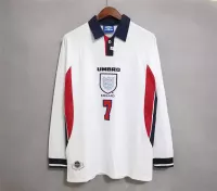 1998 England World Cup Home Retro Jersey Long Sleeve - view 14