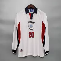 1998 England World Cup Home Retro Jersey Long Sleeve - view 10