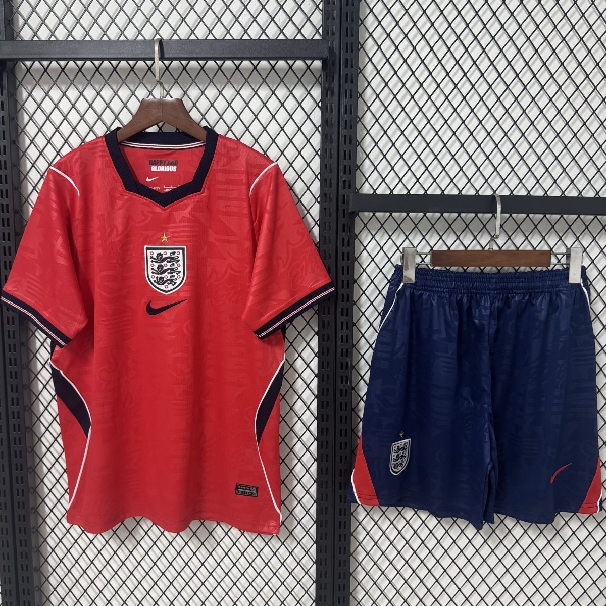 2026 England Away Wolrd Cup Soccer Kids Kit Jersey+Shorts