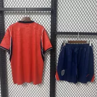 2026 England Away Wolrd Cup Soccer Kids Kit Jersey+Shorts - view 3