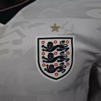 25-26 England Home Soccer Jersey Player Version Long Sleeve - view 6