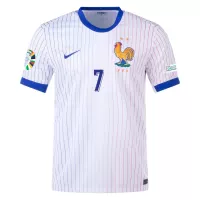 2024 France GRIEZMANN #7 Euro Cup Away Jersey - view 3