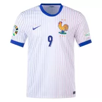 2024 France GIROUD #9 Euro Cup Away Jersey - view 3