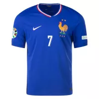 2024 France GRIEZMANN #7 Euro Cup Home Jersey - view 3