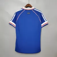 1998 France Zidane #10 World Cup Home Retro Jersey - view 5