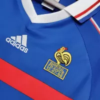 1998 France Zidane #10 World Cup Home Retro Jersey - view 8