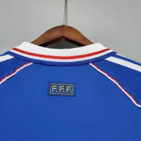 1998 France Zidane #10 World Cup Home Retro Jersey - view 9