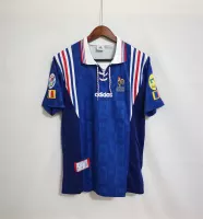 1996 France Euro Cup Home Retro Jersey - view 1