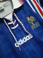 1996 France Euro Cup Home Retro Jersey - view 4