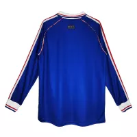 1998 France World Cup Home Retro Jersey Long Sleeve - view 3