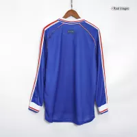 1998 France World Cup Home Retro Jersey Long Sleeve - view 5