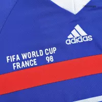 1998 France World Cup Home Retro Jersey Long Sleeve - view 11