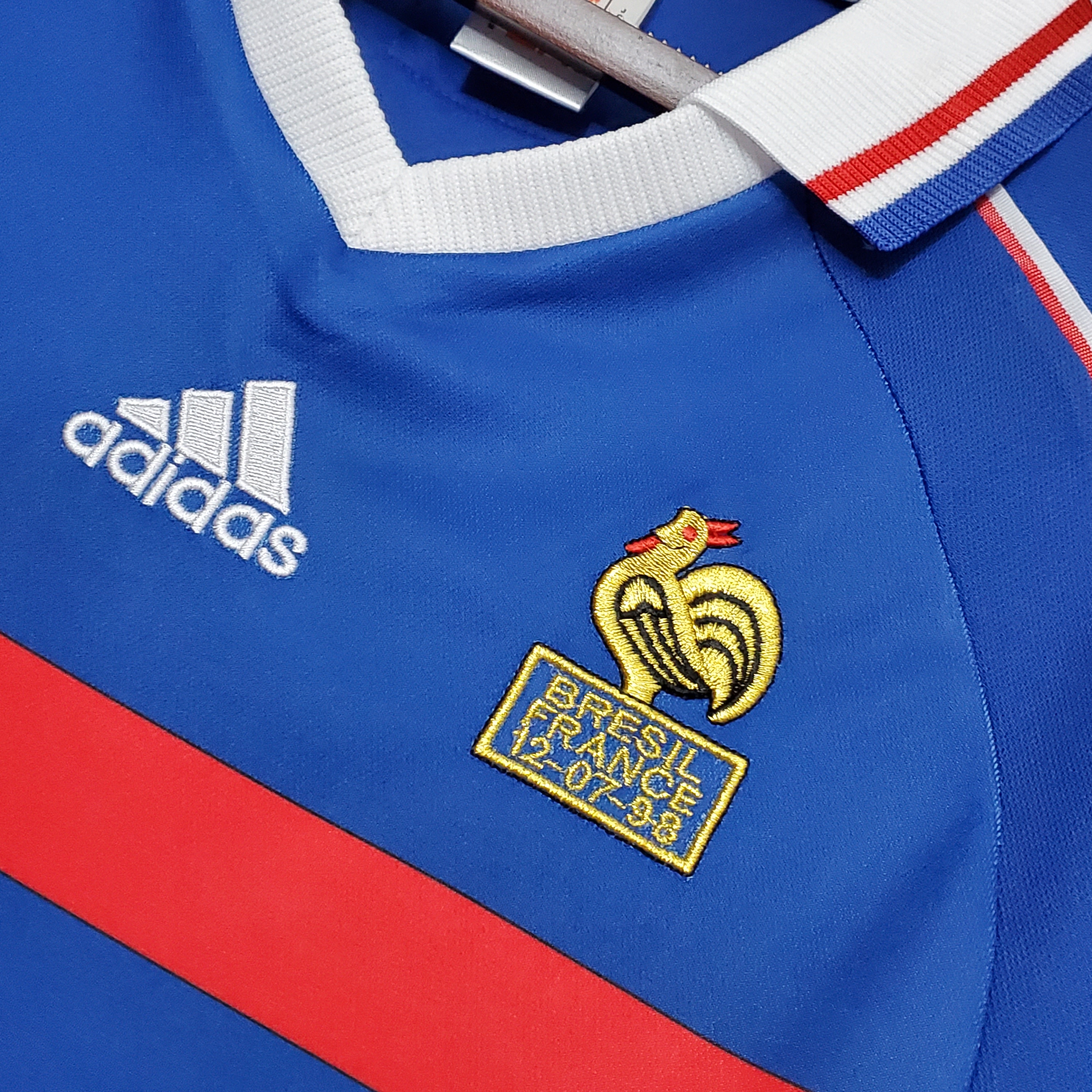 1998 France World Cup Home Retro Jersey - gallery