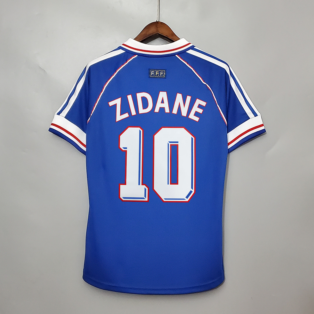 1998 France World Cup Home Retro Jersey - gallery