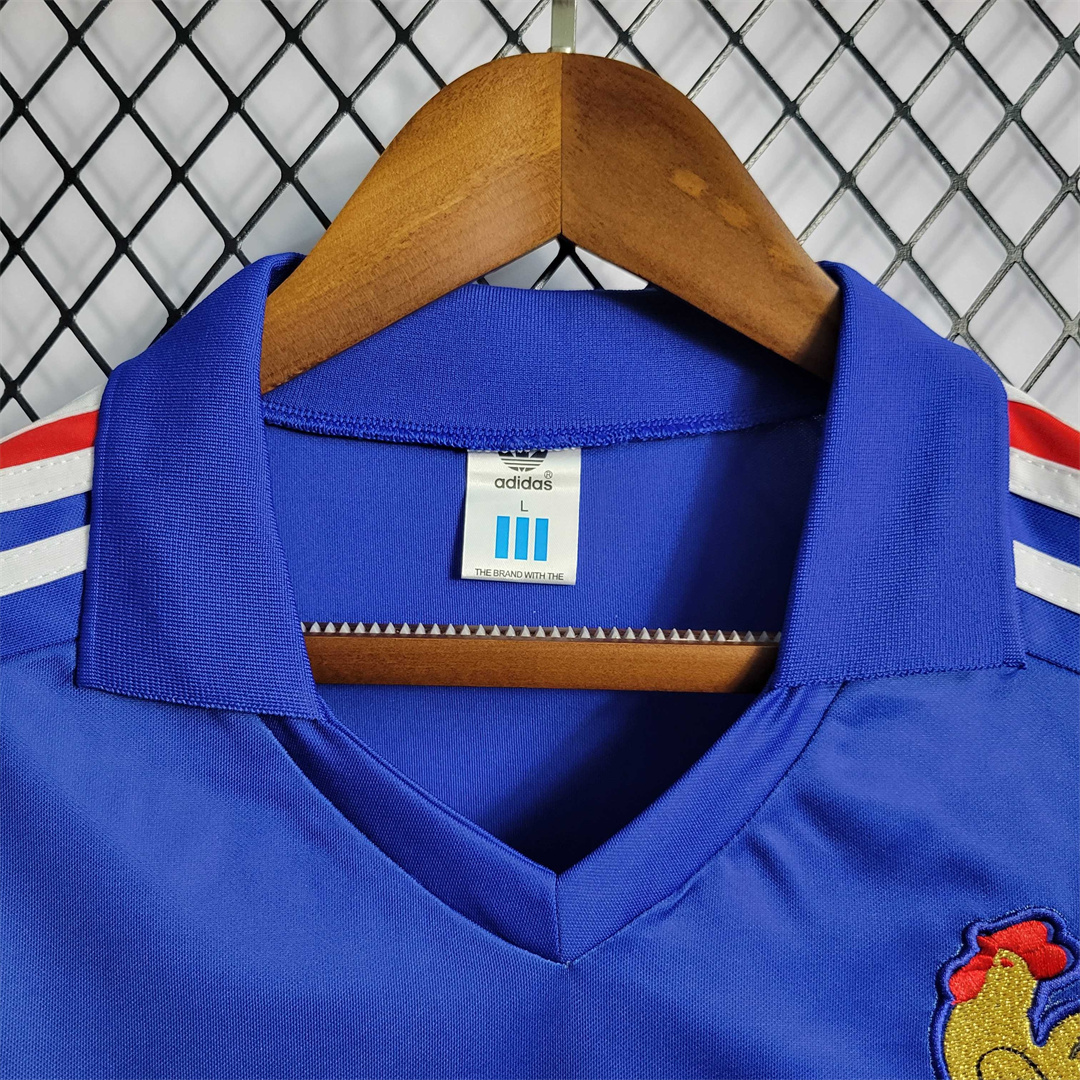 1984 France World Cup Home Retro Jersey - gallery