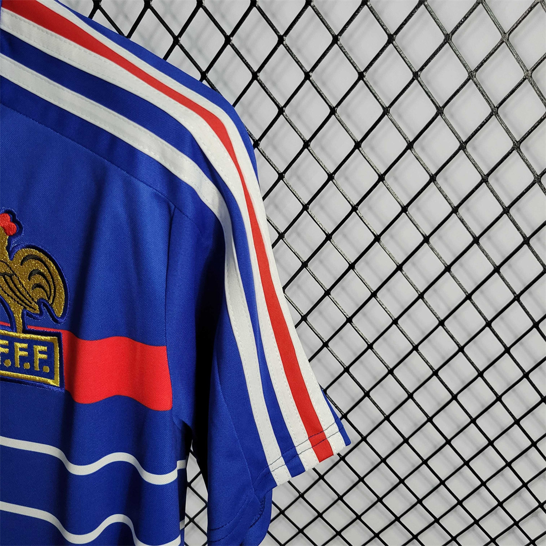 1984 France World Cup Home Retro Jersey - gallery