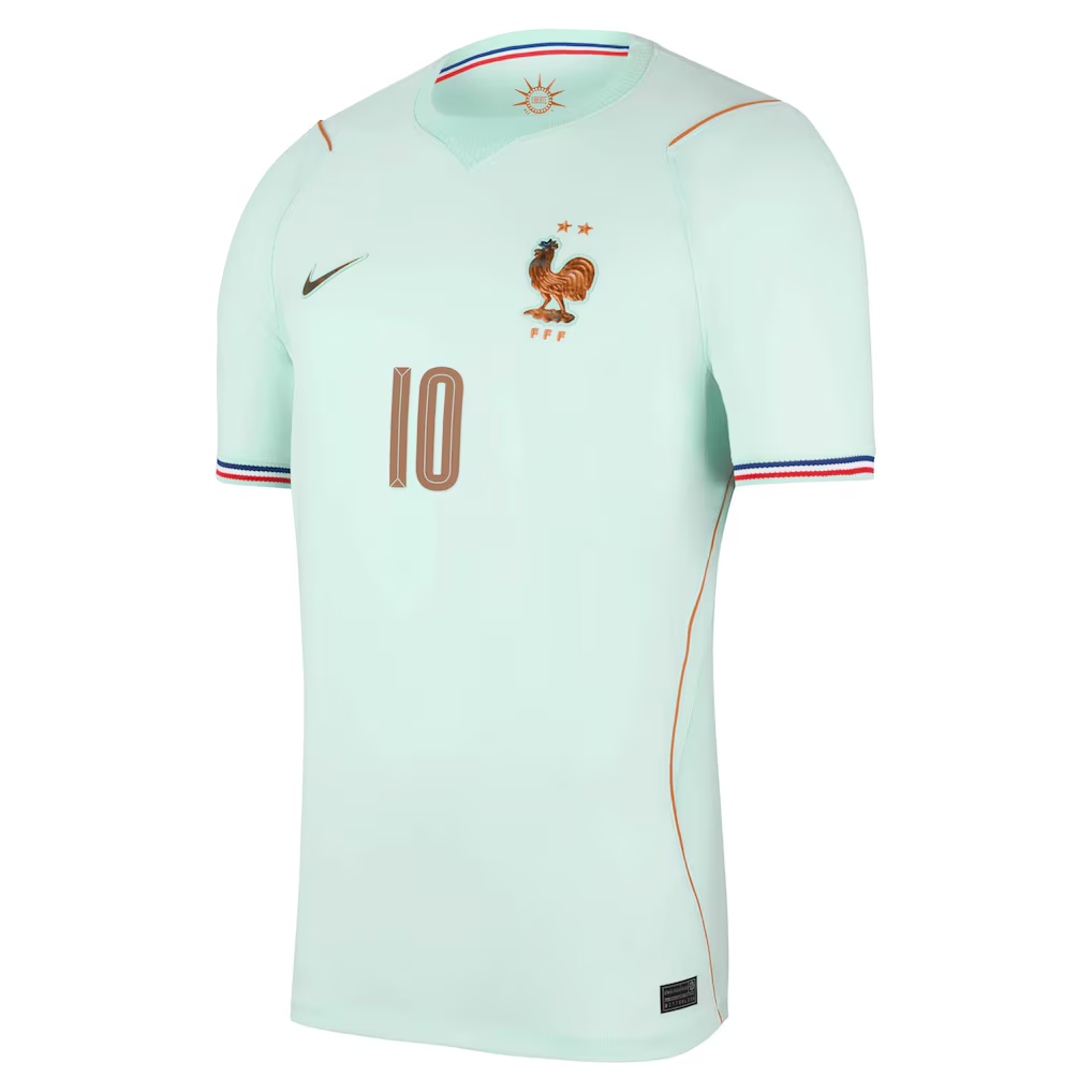 Maillot France Nike FFF Extérieur Stadium 26 avec flocage Mbappe 10 - gallery
