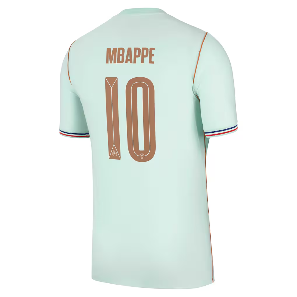 Maillot France Nike FFF Extérieur Stadium 26 avec flocage Mbappe 10 - gallery