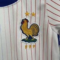 2024 France Euro Cup Away Kids Kit  Jersey+Shorts - view 6