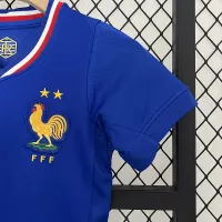 2024 France Euro Cup Home Kids Kit Jersey+Shorts - view 4