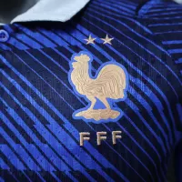 2026 France Home World Cup Soccer Jersey Authentic Shirt Long Sleeve - view 8