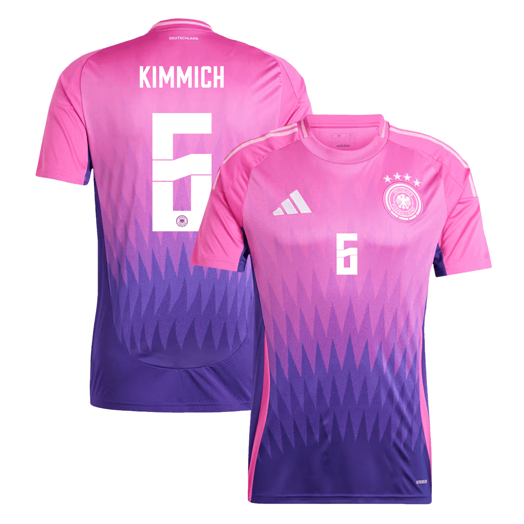 2024 Germany KIMMICH #6 Euro Cup Away Soccer Jersey - view 3