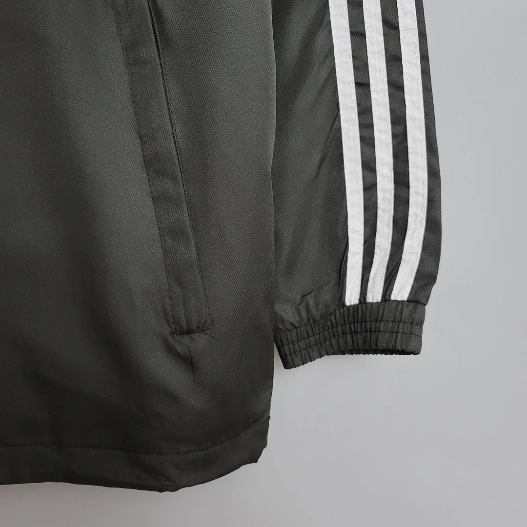 2021 Windbreaker Soccer Jersey Germany Black - gallery