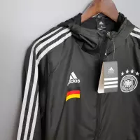 2021 Windbreaker Soccer Jersey Germany Black - view 9