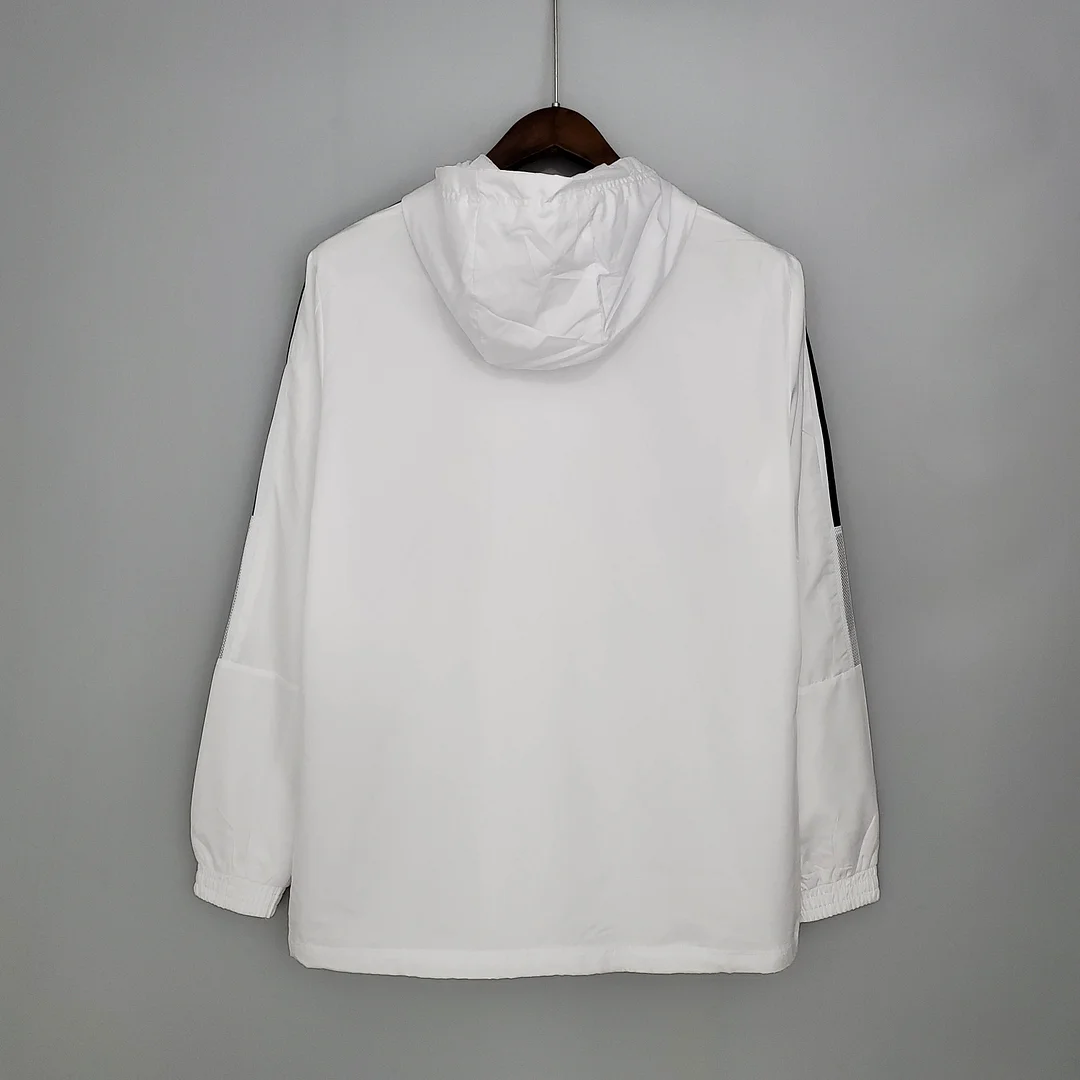 2021 Windbreaker Soccer Jersey Germany White - gallery