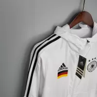 2021 Windbreaker Soccer Jersey Germany White - view 3