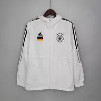 2021 Windbreaker Soccer Jersey Germany White - view 8