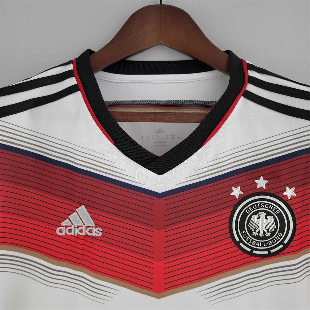 2014 Germany World Cup Home Retro 3 Stars Jersey - gallery