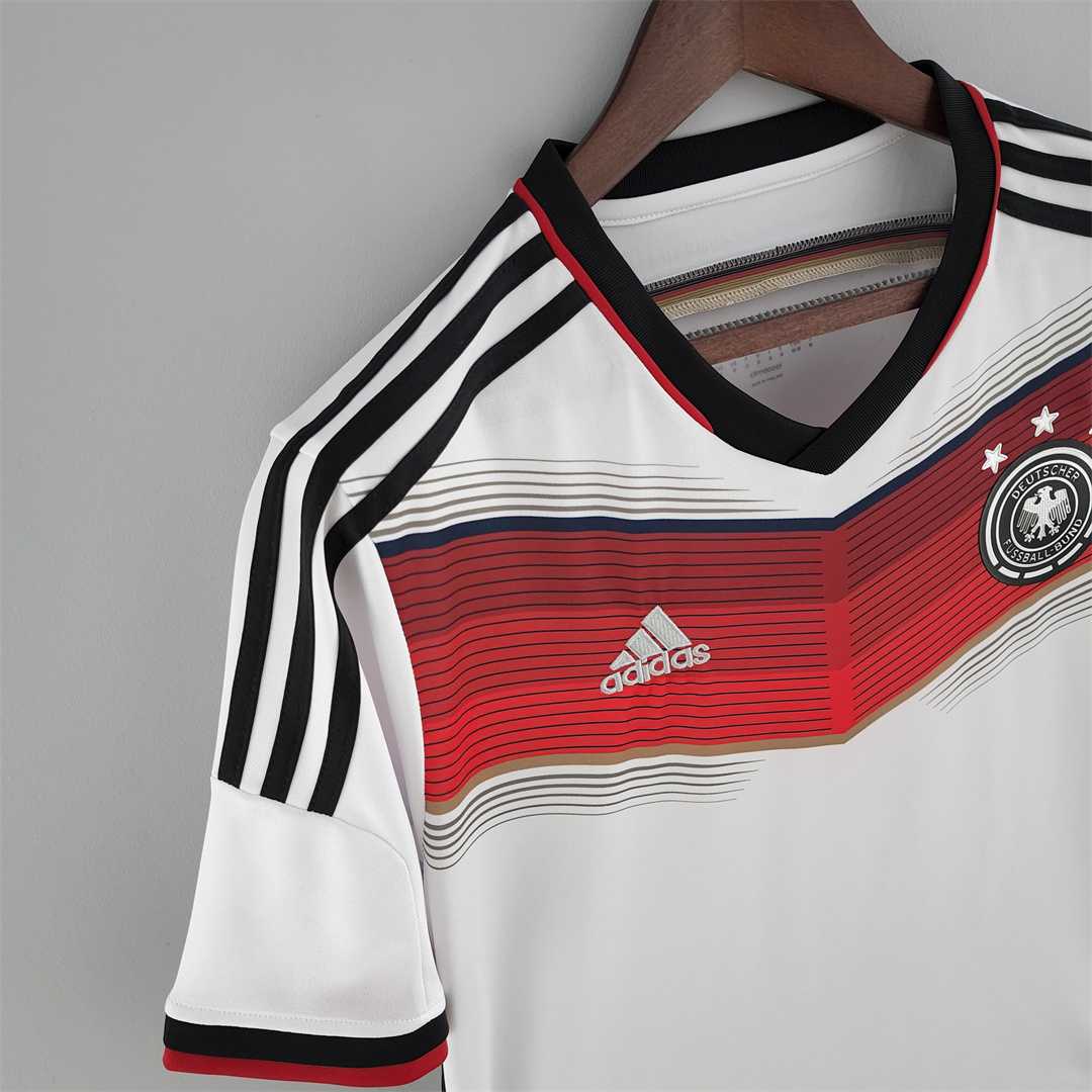 2014 Germany World Cup Home Retro 3 Stars Jersey - gallery