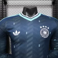 25-26 Germany Away Soccer Jersey Authentic Shirt Long Sleeve - view 11