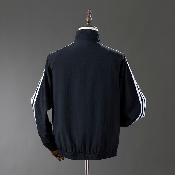 1990 Germany Retro Reversible Double-Sides Windbreaker Jacket - gallery