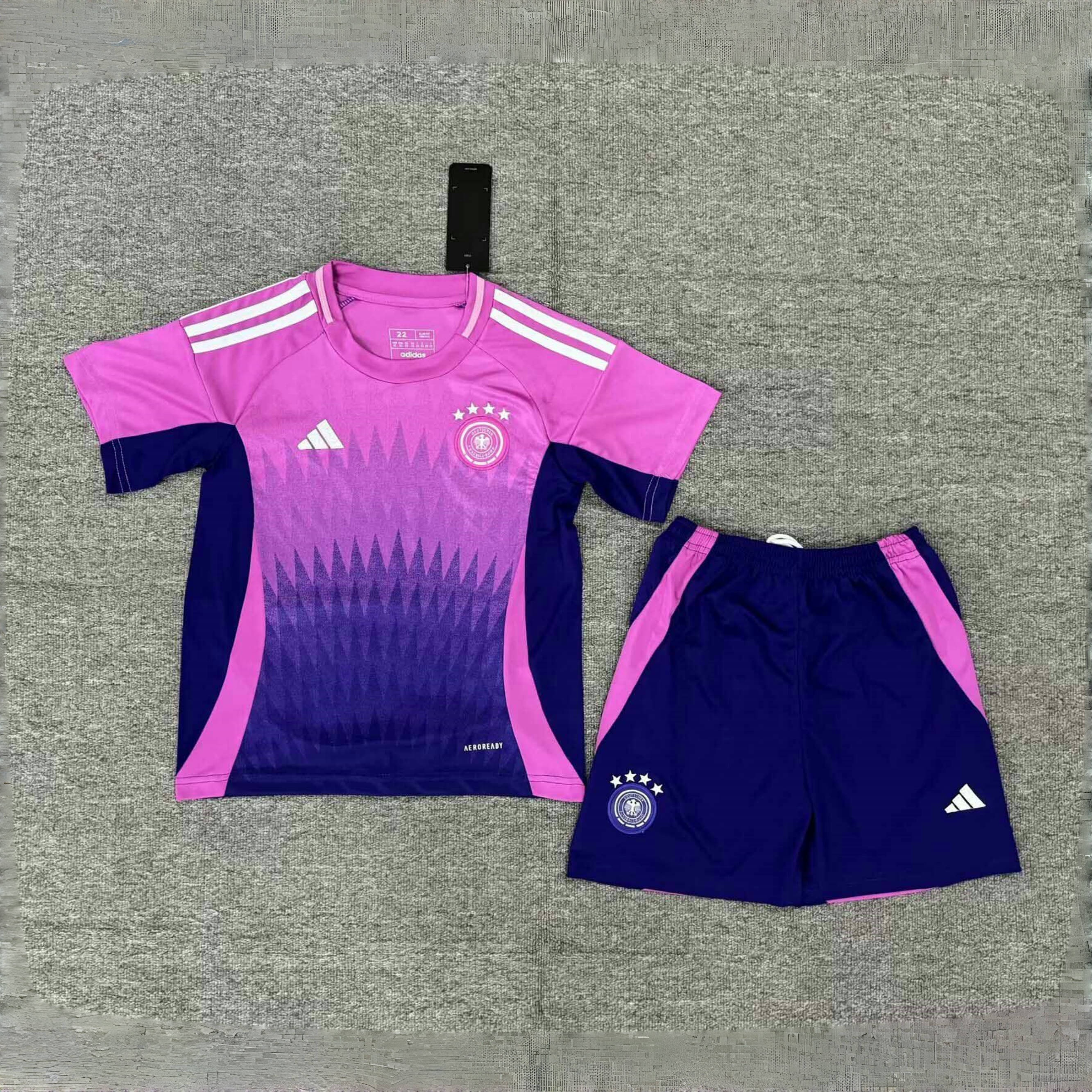 2024 Germany Euro Cup Away Kids Kit Jersey+Shorts - gallery