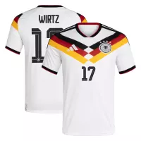 Germany National Team adidas Home Shirt 2026 with Wirtz 17 printing - view 1