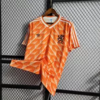 1988 Netherlands  Home World Cup Retro Jersey - view 4