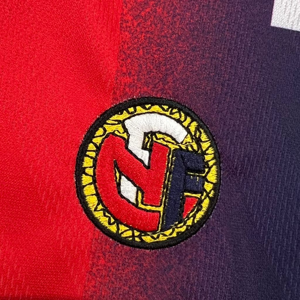 1997 Norway Home Soccer Retro Jersey - gallery
