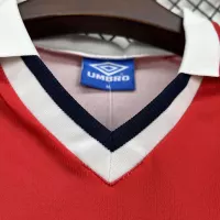 1997 Norway Home Soccer Retro Jersey - view 7