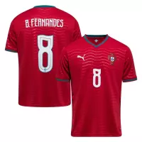Portugal Home Shirt World Cup 2026 B. FERNANDES 8 - view 1