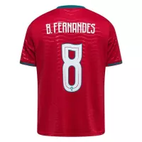 Portugal Home Shirt World Cup 2026 B. FERNANDES 8 - view 3