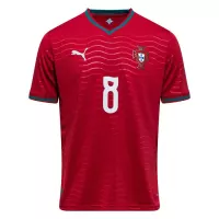 Portugal Home Shirt World Cup 2026 B. FERNANDES 8 - view 7